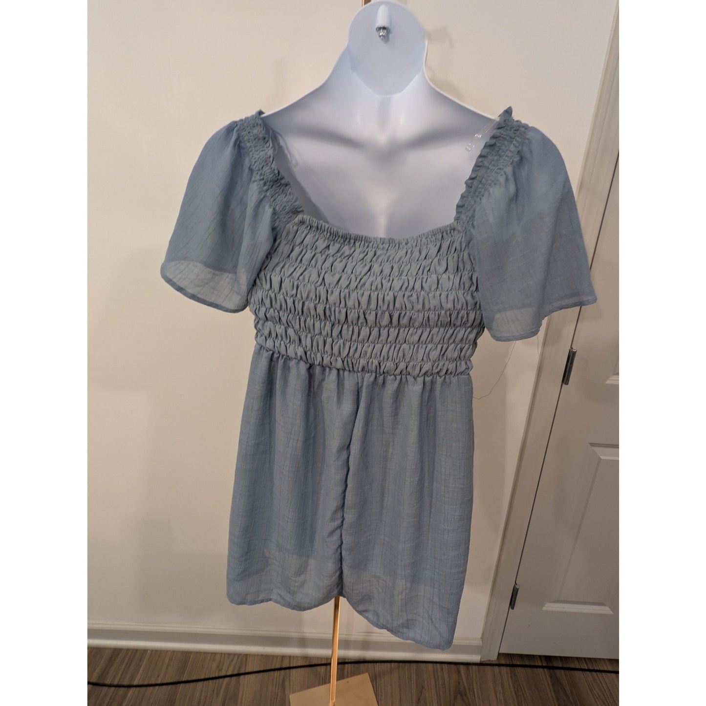 1382 - Indulge InStyle Slate Blue Tunic - XL