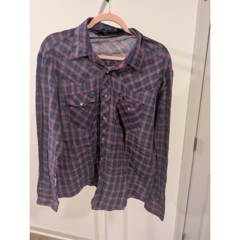 1514 - Vintage Rugged Wear by RSVP Plaid Shirt - XL