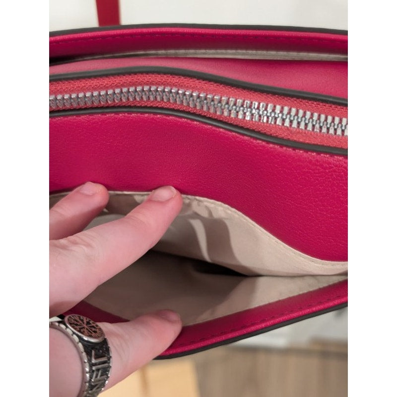 1290 - Nine West Hot Pink Shoulder Purse/Crossbody - NEW