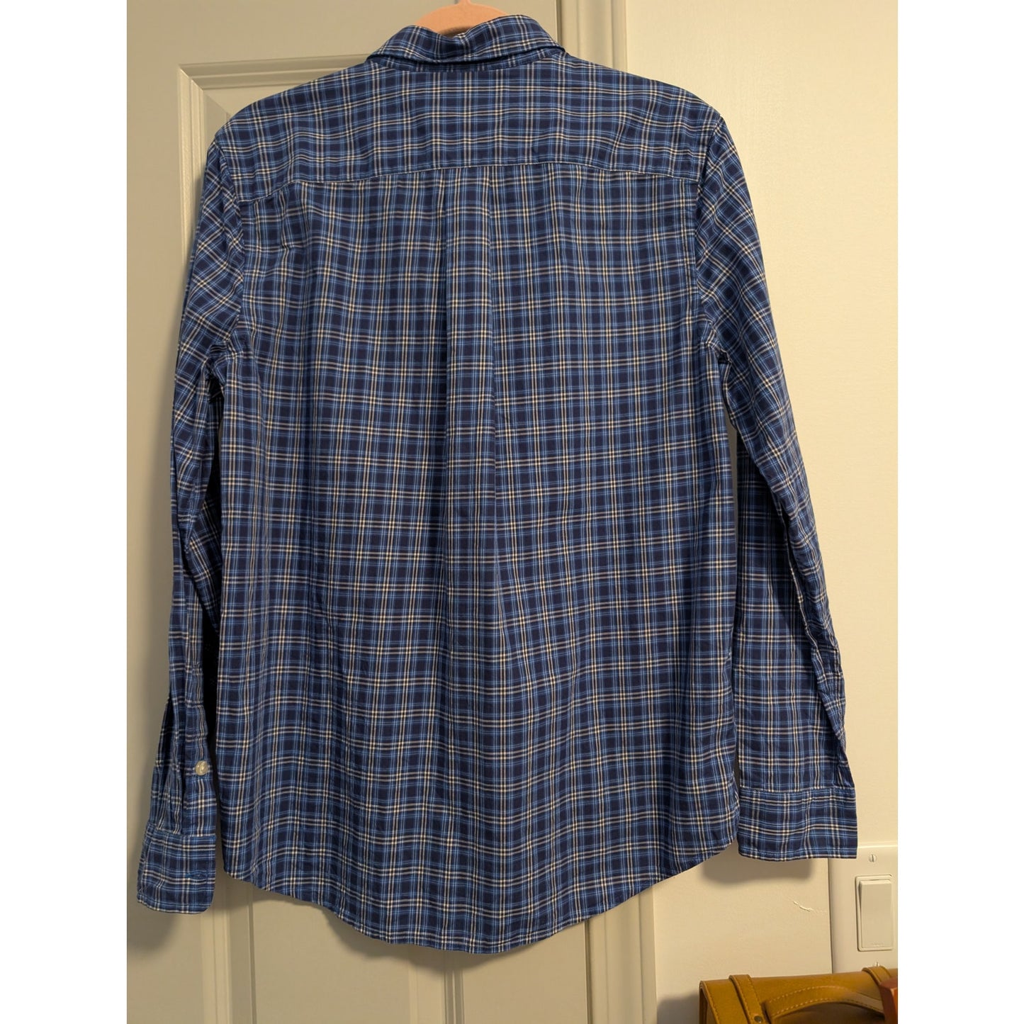 1466 - Ralph Lauren Blue Plaid Women's Shirt - XL