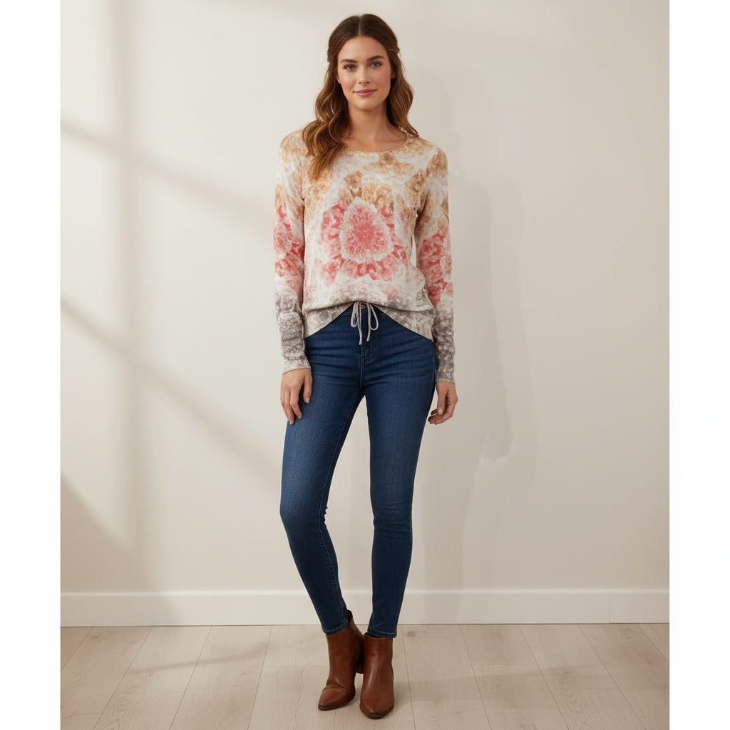 1321 - Simply Vera Beautiful Top - NWT - Size Medium