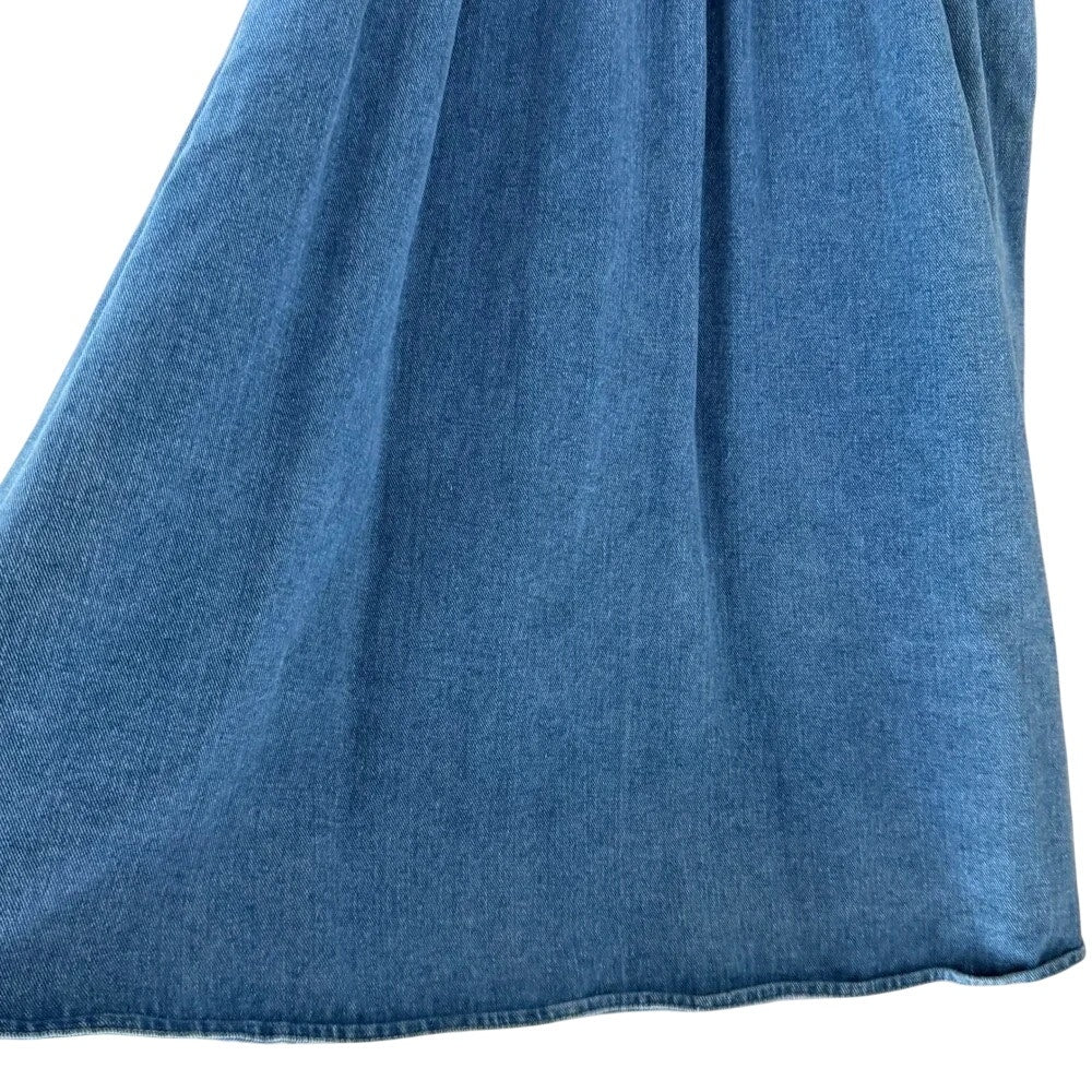 1260 - Sugar Lips Deniim Tank Dress - Size Med - Raw edge--NWT