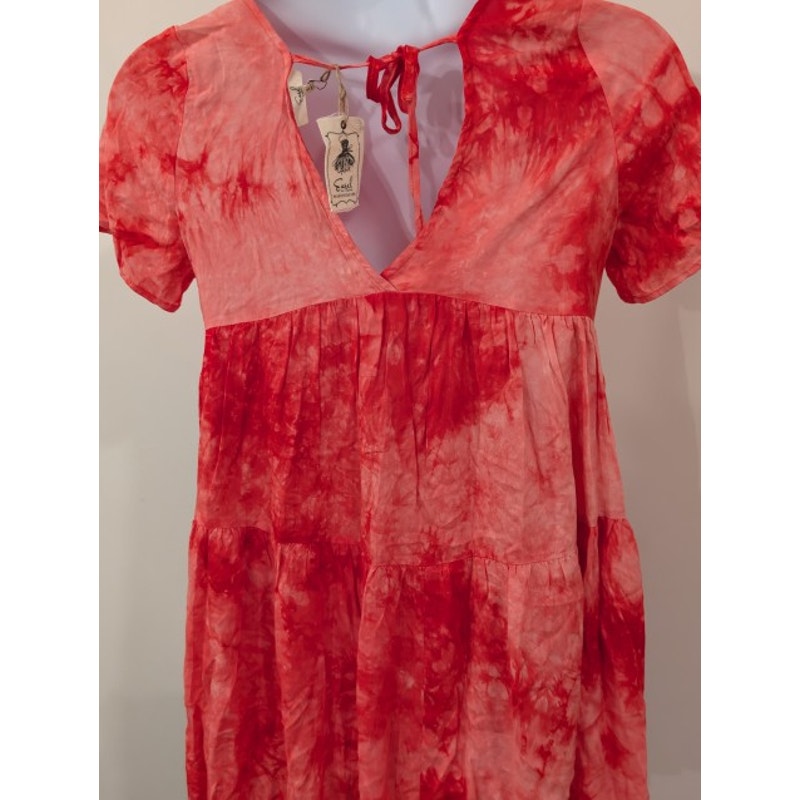 1320 - Easel Tie Dye Dress - Size Small - NWT
