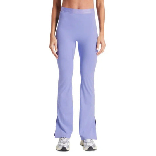 1021 - Bandier Sport Logo Slit Flare Leggings Size 2XL NWT