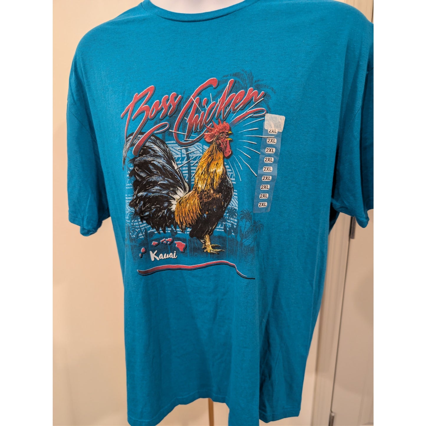 1302 - Boss Chicken Kauai T-Shirt - 2XL NEW