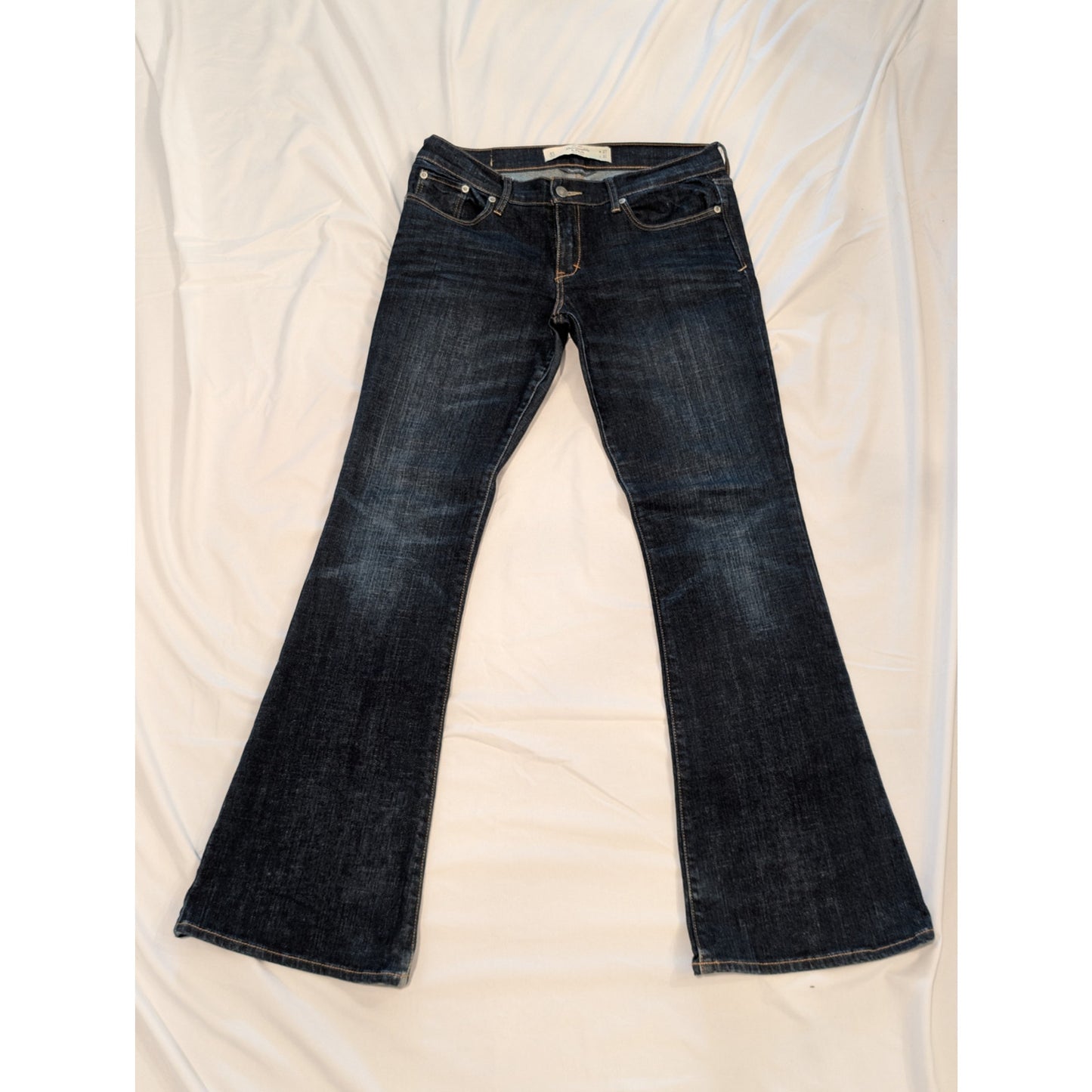 1029 - Abercrombie and Fitch Flare Jeans Dark Wash Size 4S