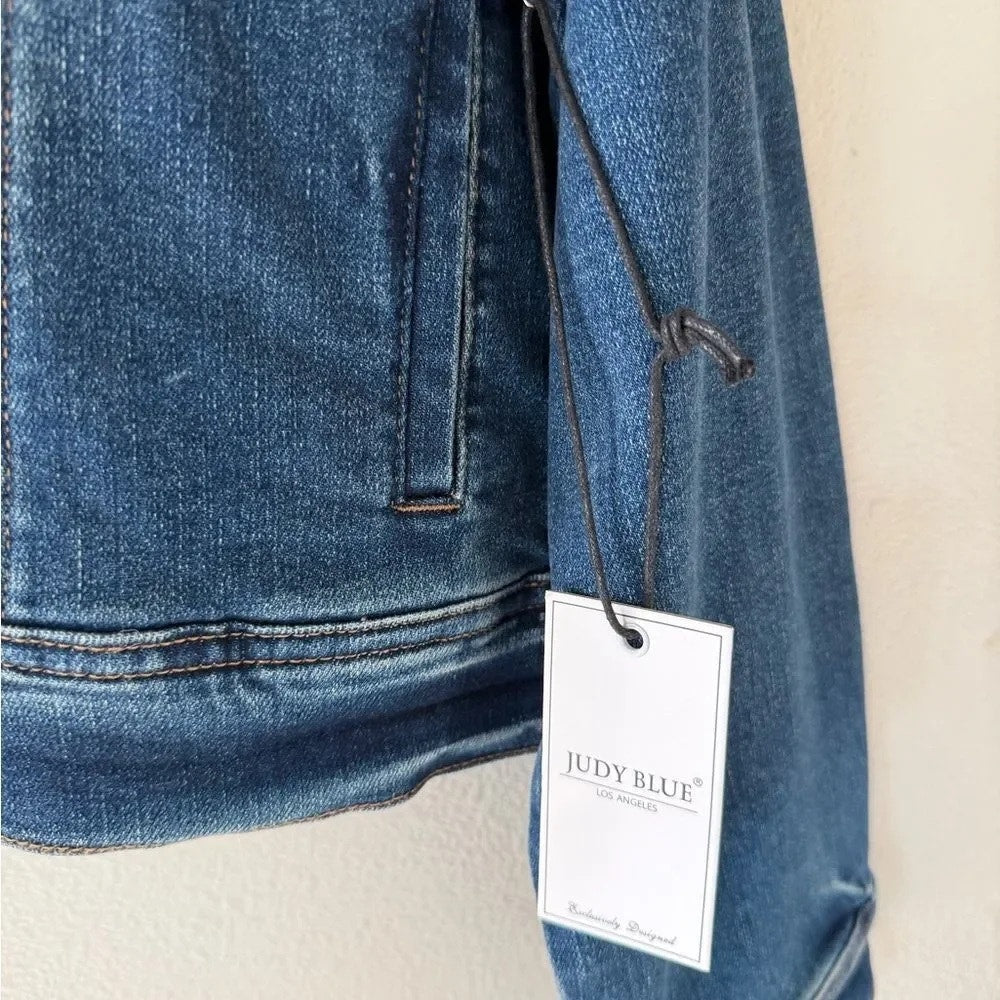 1232- Judy Blue Jean Jacket - 3XL - NWOT
