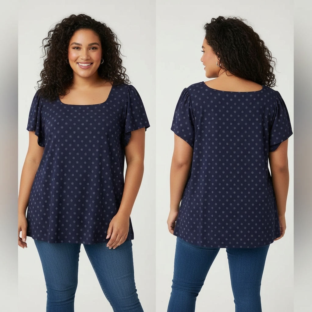 1291 - LuLaRoe Marissa Blouse - 3XL - NWT