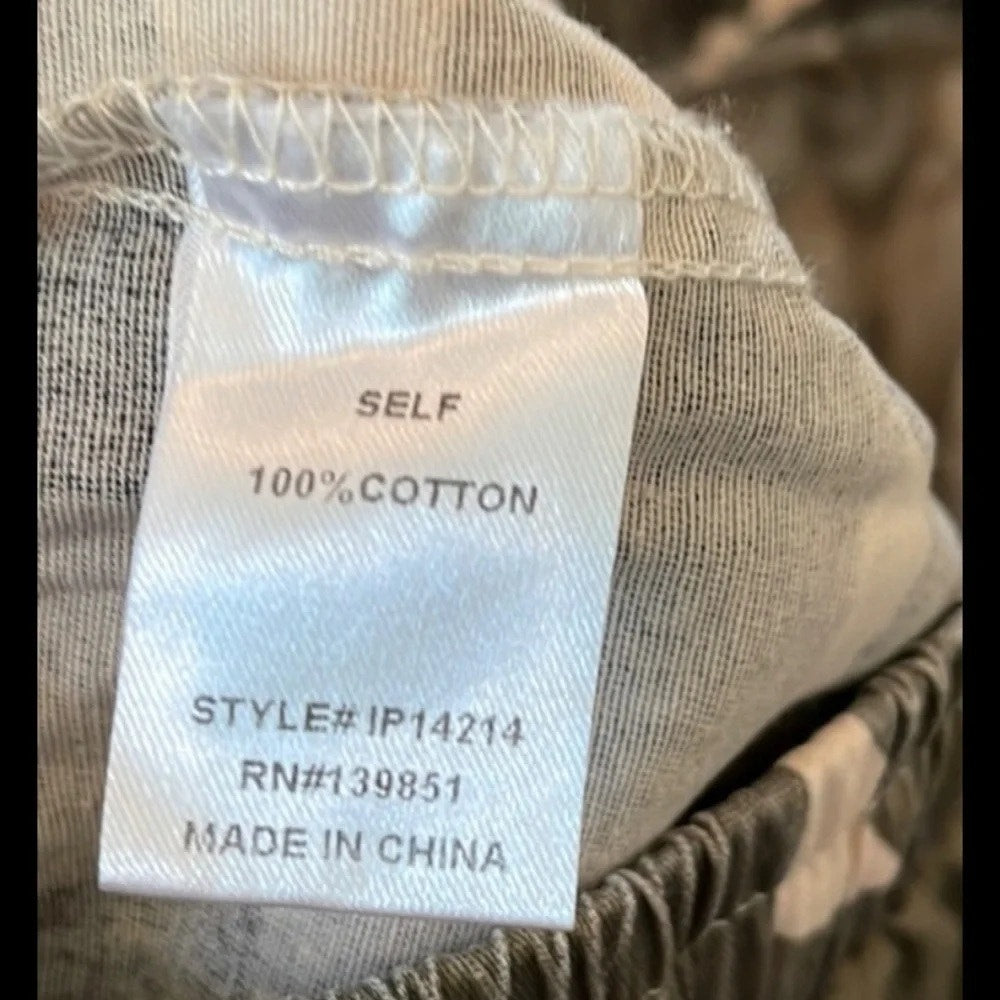 1271- Oddy Camo Pants - Distressed - Size 3XL