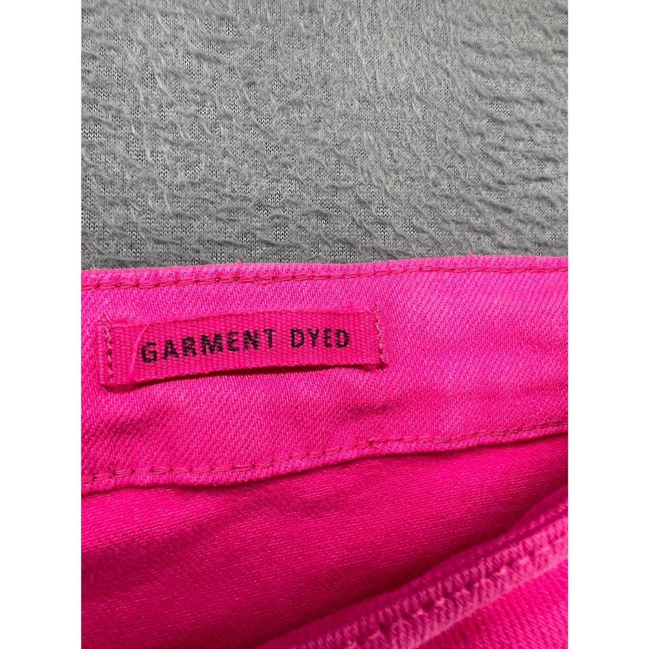 1266 - Judy Blue Hot Pink Flare jeans with raw edge - 13/31