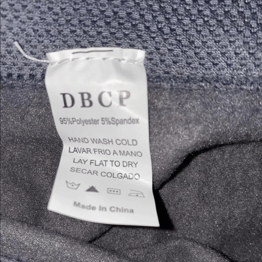1360 - DBCP Fleece Lined One-Size High Waisted Slimming Leggings Grey Buttery Soft