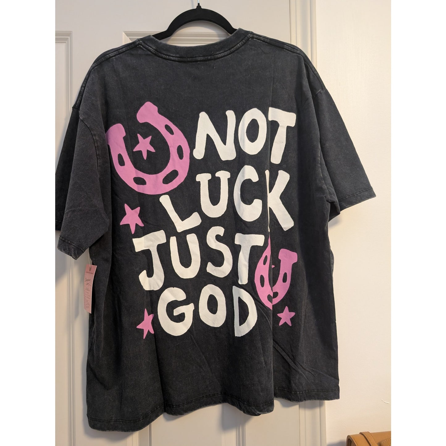 1490 - Obsessive Love Not Luck Just God Tshirt - 1X - NWT