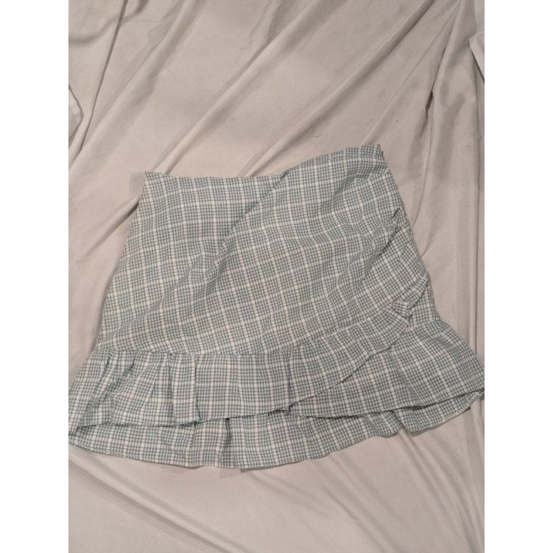 1372 - Le Lis Adorable Cotton gingham skirt - Medium - NWT