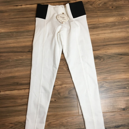 1234 - Simply Couture Size Med - White Leggings