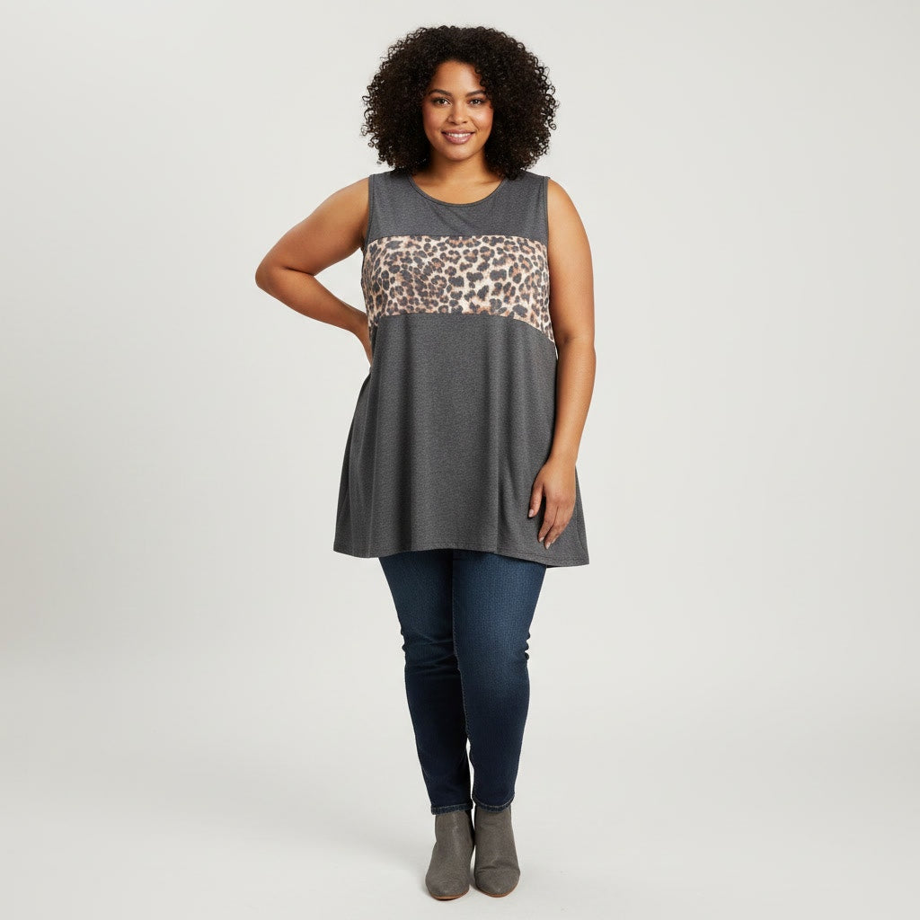 13333 - Heimish Animal Print Tank top - 3XL - NWOT
